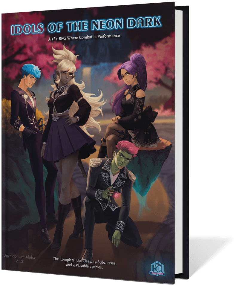 Alpha 1.0 player options book