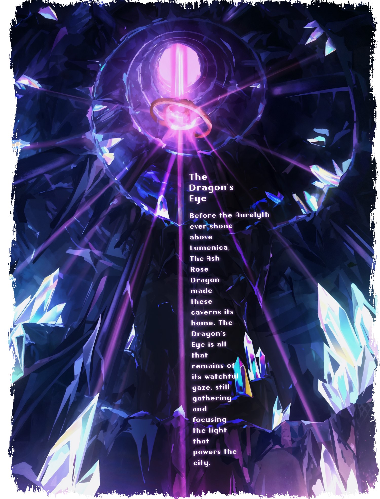The Dragon's Eye — all that remains of the Ash Rose Dragon's watchful gaze